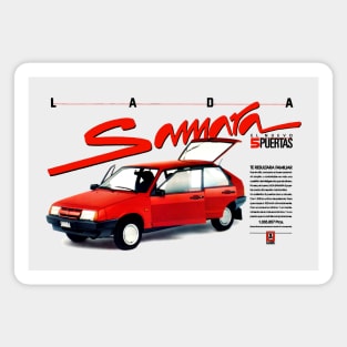 LADA SAMARA - Spanish Advert Magnet